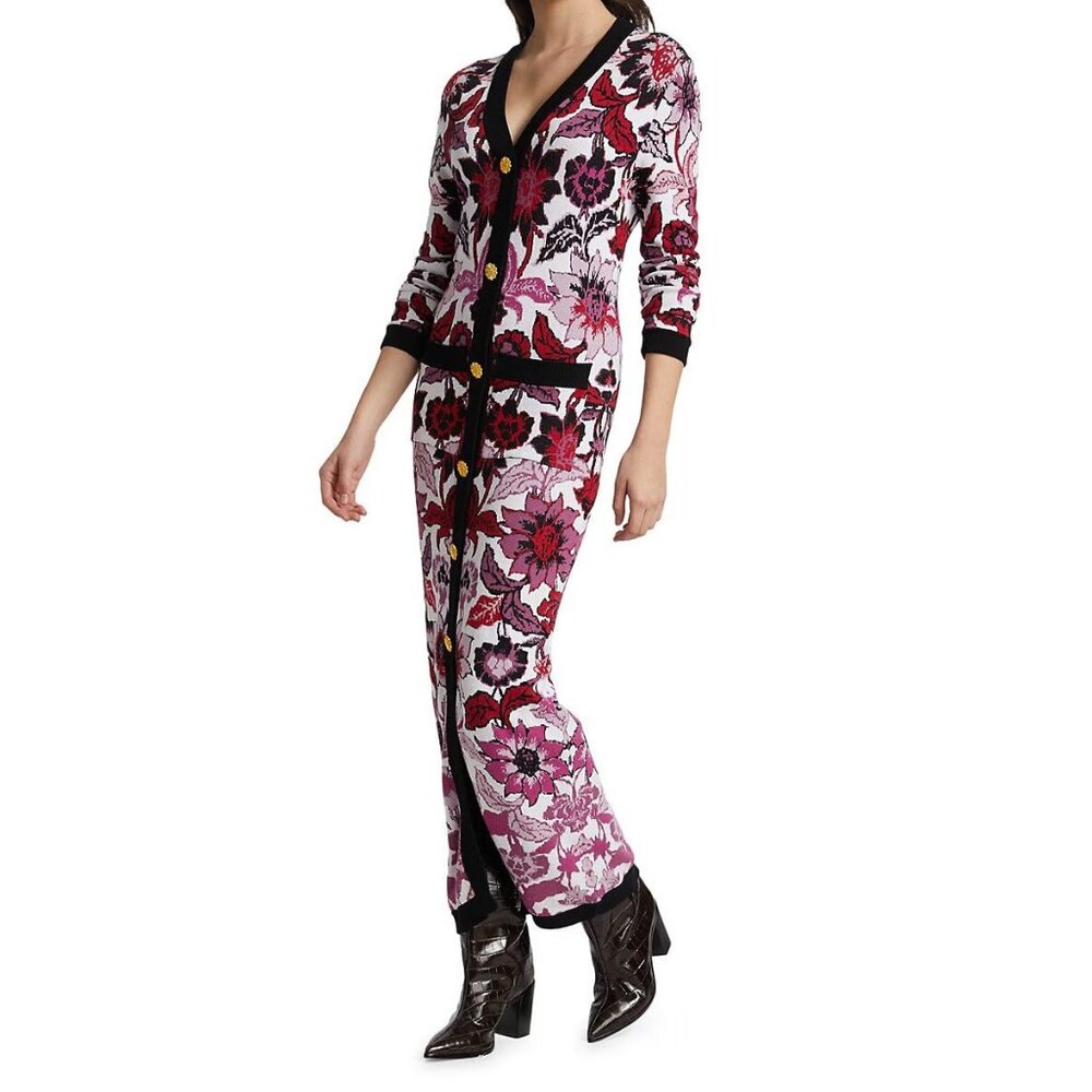 Hayley Menzies Jacquard Maxi Dress, size Small